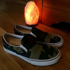 Camo Slip-on Vans